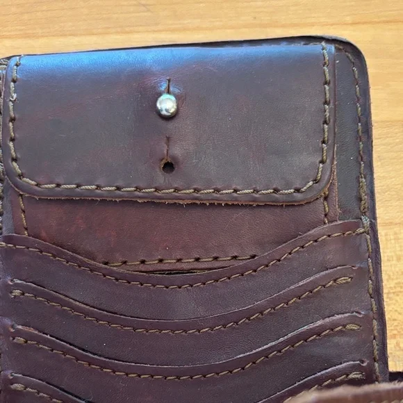 Saddleback Chestnut Brown Big Leather Wallet - Picture 7 of 8